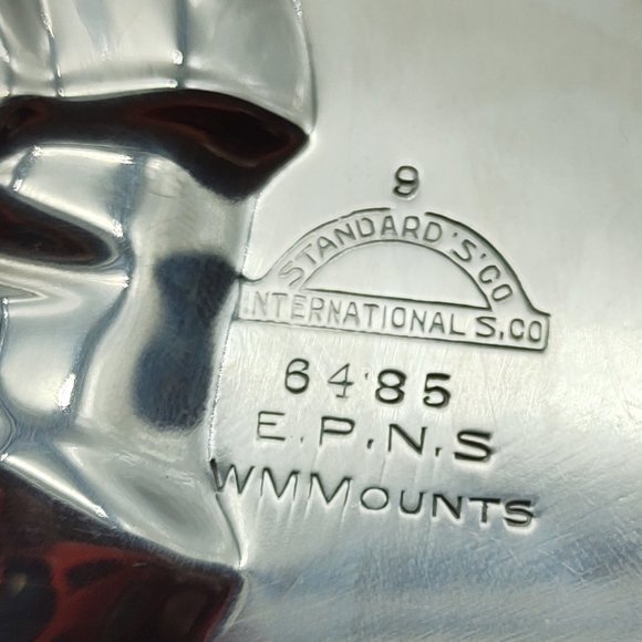 Sheffield Reproductions Silverplate Pitcher and Tray - Picture 10 of 10